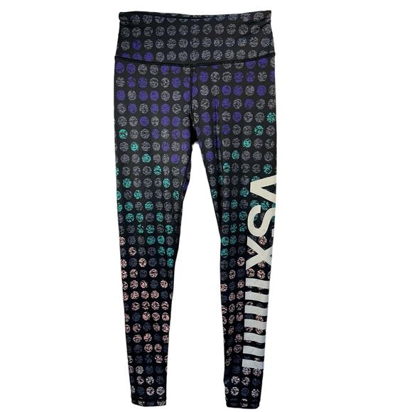 Victorias Secret VSX Sport Collant Knockout Tights Womens S/P Athletic Leggings - Picture 1 of 7